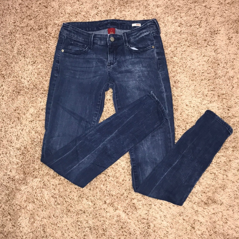 Dark wash Skinny jeans/Jeggings size 3